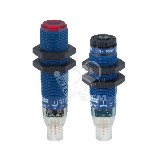 Датчик лазерный цилиндрический сквозной луч пластик