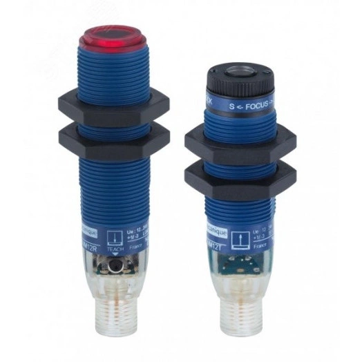 Датчик лазерный цилиндрический сквозной луч пластик