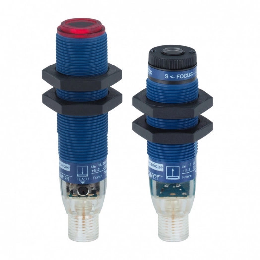 Датчик лазерный цилиндрический сквозной луч пластик