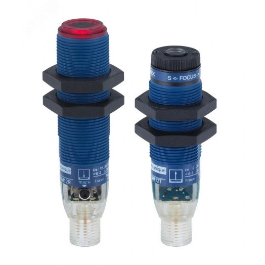 Датчик лазерный цилиндрический сквозной луч пластик