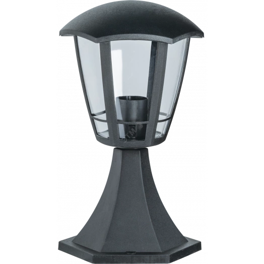 Светильник НТУ-60w на постамент Е27 IP44 черный