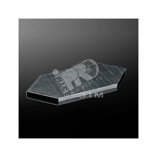 КЛУГ300-90 S=1мм Крышка лотка углового горизонтального полимерная