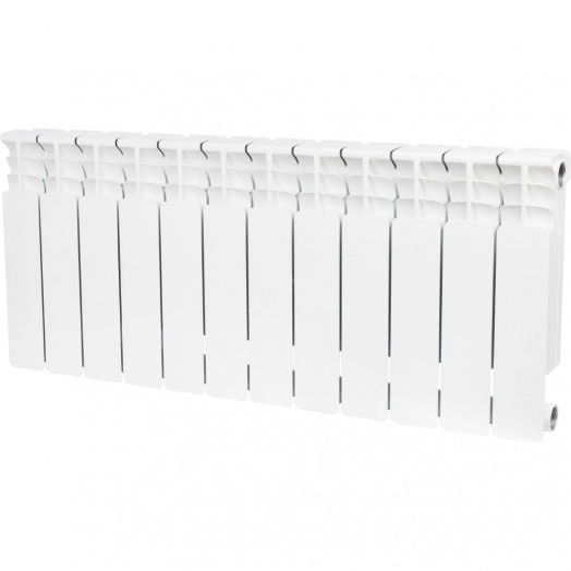 Радиатор биметаллический секционный 350/90/12 боковое подключение