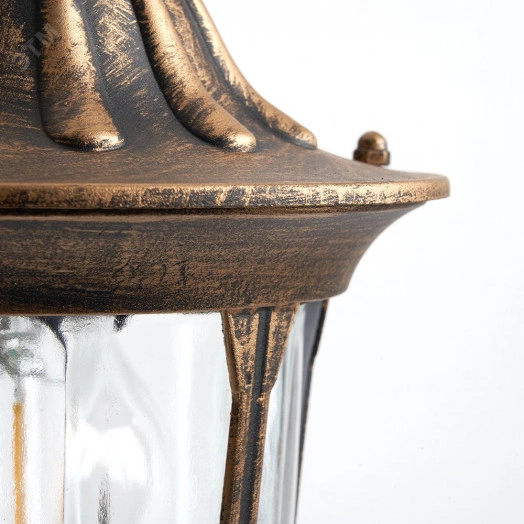 Светильник НБУ-60w вниз Е27 IP44 черное золото