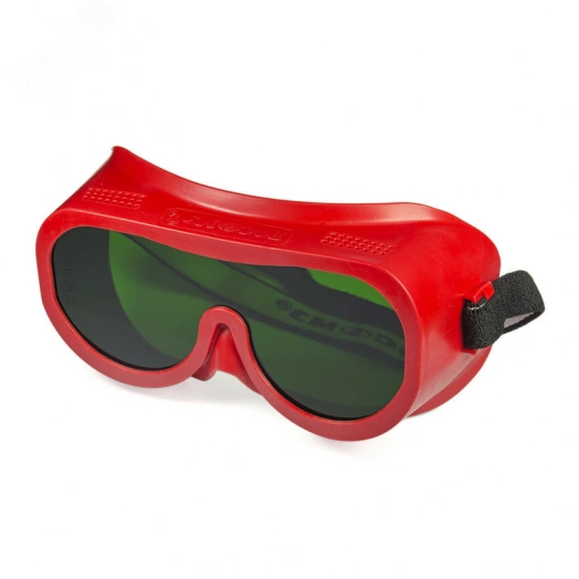 Очки защитные закрытые с прямой вентиляцией ЗП8 ЭТАЛОН super (3 СА) (лёгкие, защитные, мягкий корпус с незапотевающим покрытием, прямая вентиляция, зеленые, -5°C +55°C)