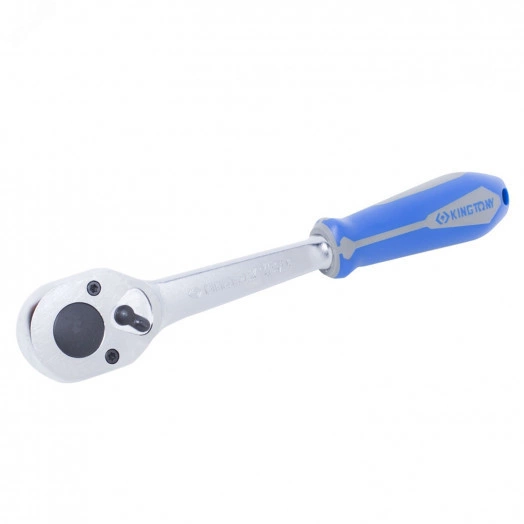 Трещотка 1/2', 250 мм, 32 зубца, флажковая, фиксатор