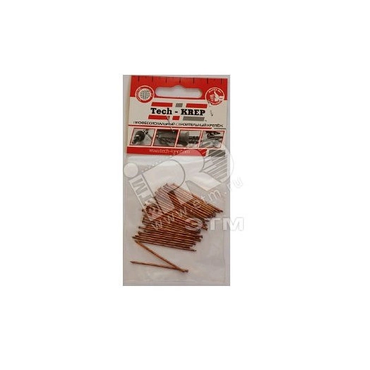 Гвоздь финишный 1.4х30 омедненный (50шт)