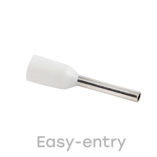 Наконечник штыревой втулочный изол. НШвИ 0.5-8 (уп.50шт) EKF nhvi-0.5-8 Наконечник штыревой втулочный изол. НШвИ 0.5-8 (уп.50шт) EKF nhvi-0.5-8