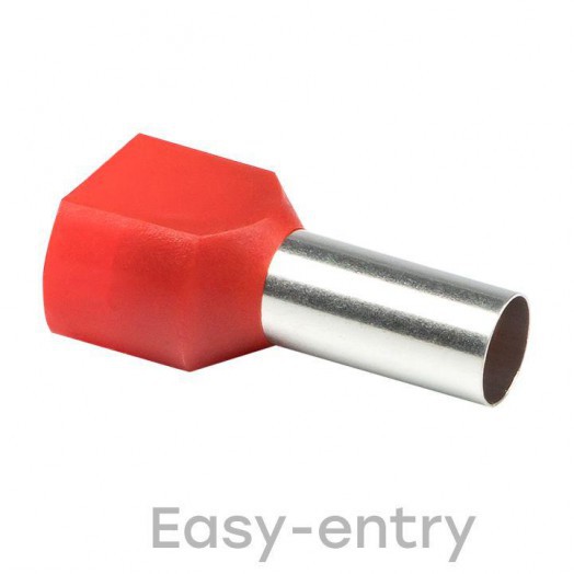 Наконечник штыревой втулочный изол. НШвИ(2) 10.0-14 (уп.50шт) EKF nhvi2-10.0-14 Наконечник штыревой втулочный изол. НШвИ(2) 10.0-14 (уп.50шт) EKF nhvi2-10.0-14