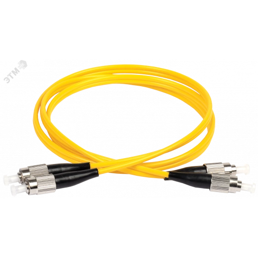 Патч-корд оптический 9/125 (OS2) FC/UPC-FC/UPC (Duplex) 100м