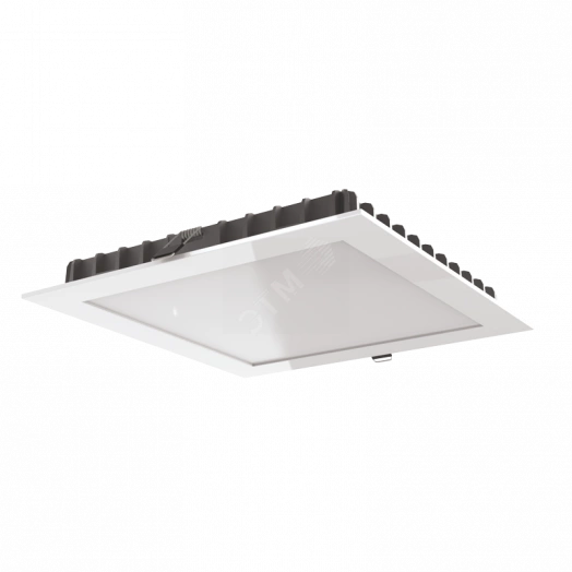 Светильник светодиодный ''ВАРТОН'' Downlight квадратный встроенный 200*200*25 25W 3000K IP44