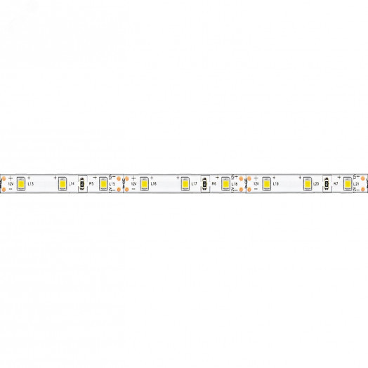 Лента светодиодная LEDх60/м 1м 4.8w/m 12в IP65 дневной