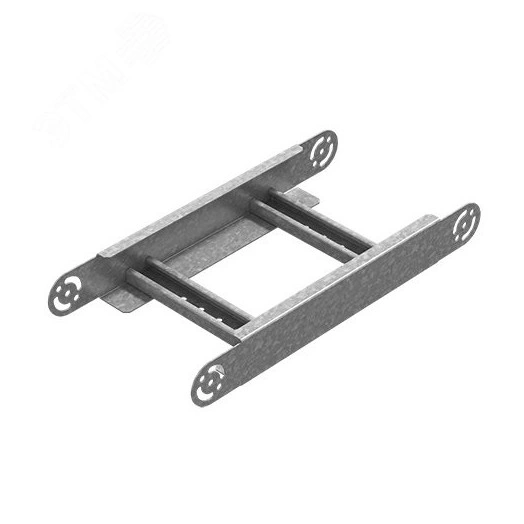 Секция шарнирного соединения для лестничного лотка НЛО 200х80, толщ. 1,5 мм, Сендзимир цинк