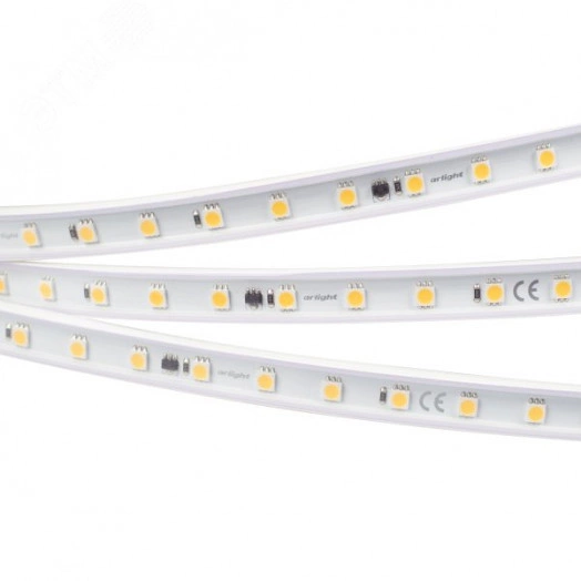Лента ARL-PV-B54-15.5mm 230V White6000 (8 W/m, IP65, 5060, 50m) (Arlight, 8 Вт/м, IP65)