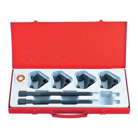 Набор для стяжки пружин амортизатора, 85-270 мм, кованые крюки, 6 предметов