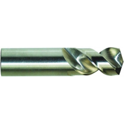 Сверло по металлу, DIN 1897, HSS-Co5, Тип N, d 3.30, золотистое, очень короткое