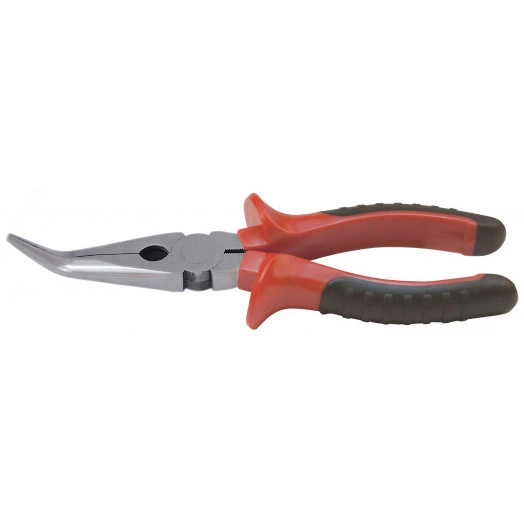 Утконосы ''Оптима'', двухцветные обрезиненные ручки, полированная сталь 165 мм