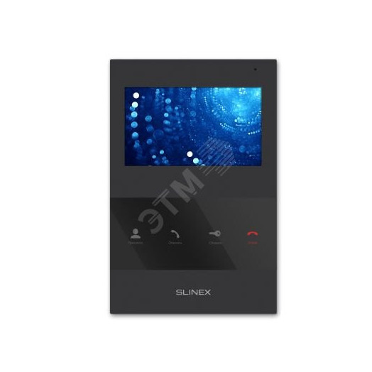 Видеодомофон цветной SLINEX SQ-04M Black