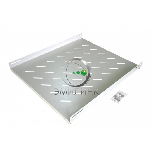 Полка стационарная NTSS 470х750мм, для напольных шкафов глубиной 1000мм, серый RAL 7035