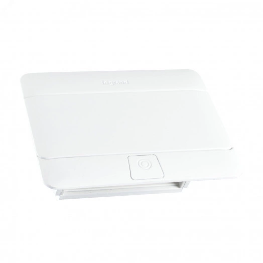 Выдвижной блок неукомплектованный 4 модуля с комплектом для монтажа цвет белый