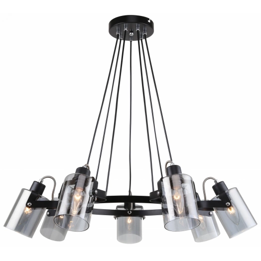 Люстра Rivoli Davida 5099-307 7 х Е14 40 Вт лофт - кантри