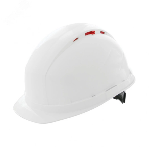 Каска RFI-3 BIOT ZEN белая (корпус выполнен из материала Termotrek. Внутренняя оснастка ЭТАЛОН с тканными амортизационными лентами, несущая/ затылочная лента с плавной регулировкой ZEN®, с подбородочным ременем и обтюратором)