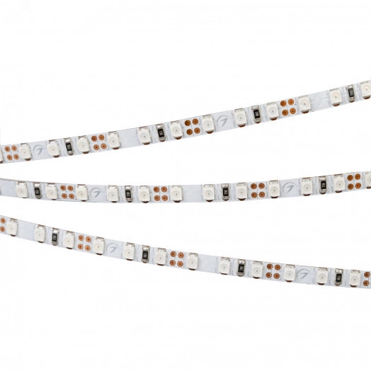 Лента LED RT 2-5000 12V Yellow 5mm 2x (3528, 600 LED, LUX) (ARL, 9.6 Вт/м, IP20)