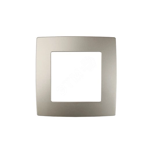 Рамка на 1 пост, Эра12, шампань, 12-5001-04