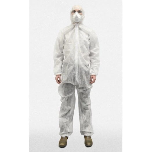 Комбинезон защитный нетканый , ПРОФИ/1 шт. в индивидуальной упаковке Fiberon