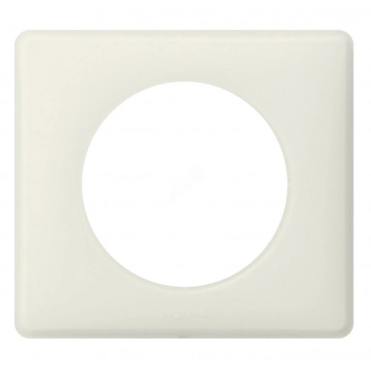 Рамка, однопостовая, белая перкаль