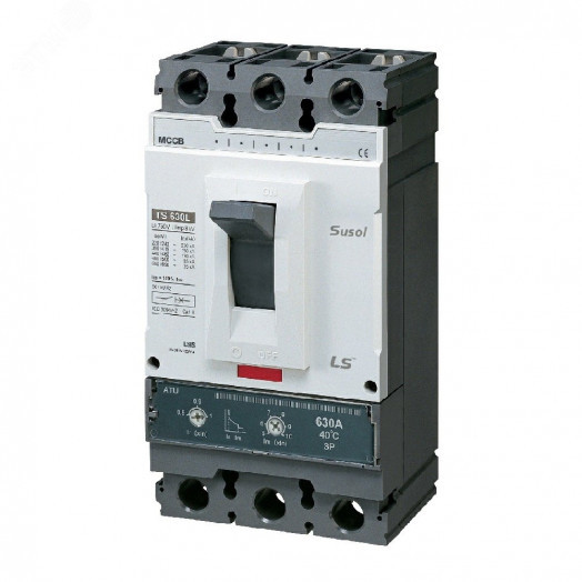 Автоматический выключатель TS630H (85kA) ATU 630A 3P3T