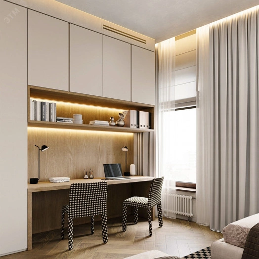 Лента светодиодная LEDх120/м 5м 9.6Вт/м 12В теплый белый