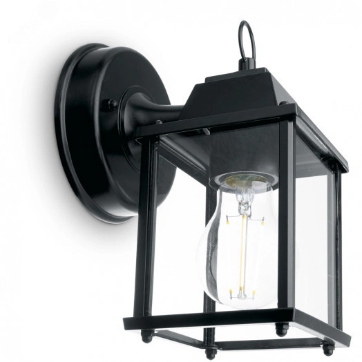 Светильник НБУ-60w вниз Е27 IP44 черный