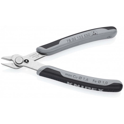 ElecTronic Super KNips ESD 125 mm KN-7803125ESDSB