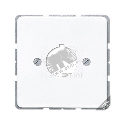 Крышка для установки специальных гнезд 22.5мм желтая