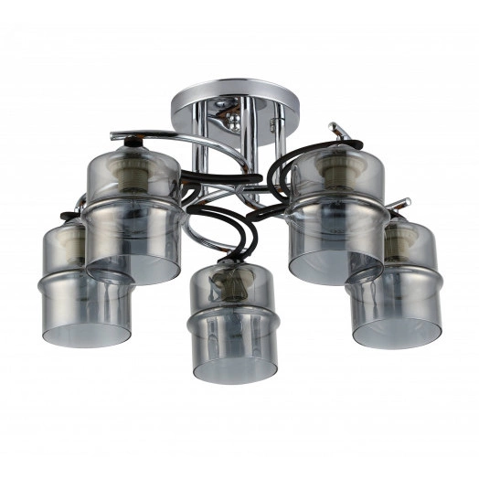 Люстра  Rivoli Sonja 9046-305 5 х Е27 40 Вт модерн