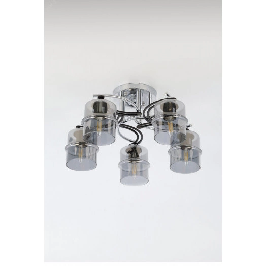 Люстра  Rivoli Sonja 9046-305 5 х Е27 40 Вт модерн