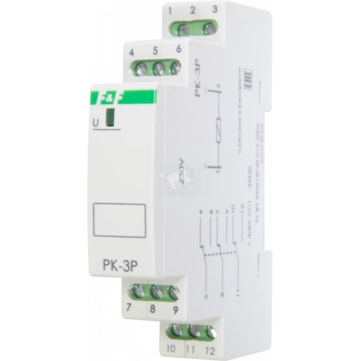 Реле электромагнитное PK-3P 48