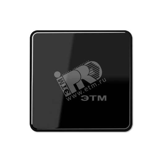 Клавиша для выключателя и кнопки  черная