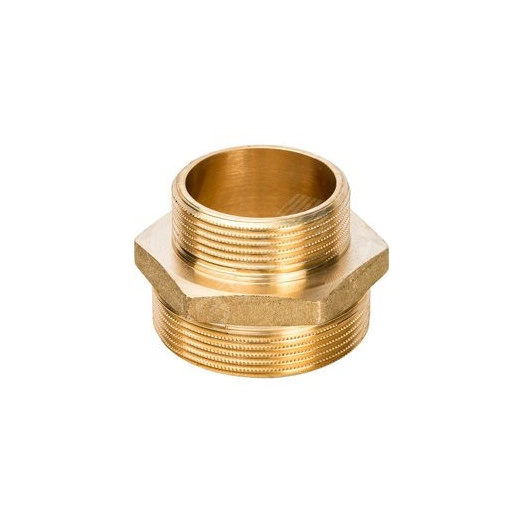 Ниппель НН 2'х1'1/2 переходной, никелированный