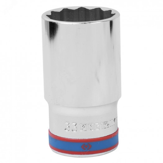 Головка торцевая глубокая двенадцатигранная 1/2', 33 мм