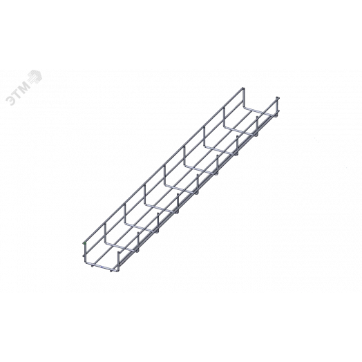 Лоток проволочный прямой  диаметр проволоки 4 мм  ПП4.200.80.3000.8.1