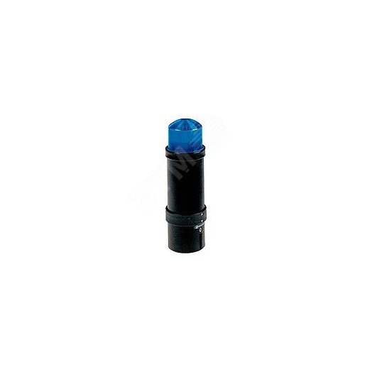 Световая колонна 70 мм синяя