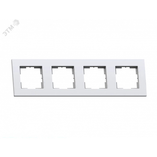Аксиома Рамка четырехместная МРФИ11.17.00.00, белый