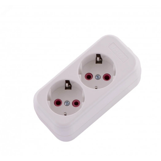 Колодка с заземлением 2 входа