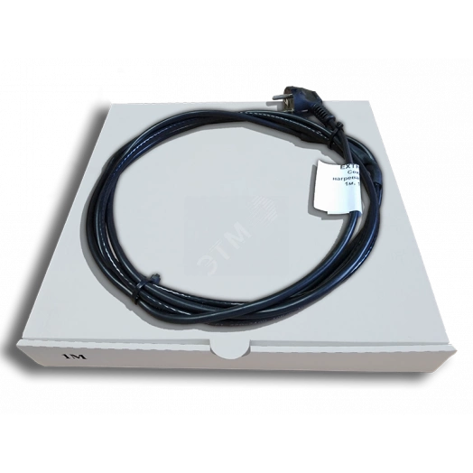 Комплект кабеля нагревательного                   саморегулирующегося HTM kit 6m в трубу (пищевой,  фторополимер, экранированный)