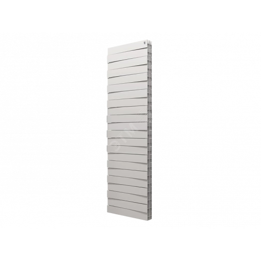 Радиатор биметаллический секционный 500/100/22 боковое подключение цвет Bianco Traffico