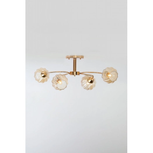 Люстра  Rivoli Dorothea 3093-304 4 * Е27 40 Вт модерн