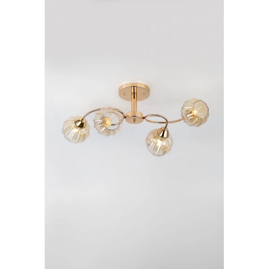 Люстра  Rivoli Dorothea 3093-304 4 * Е27 40 Вт модерн