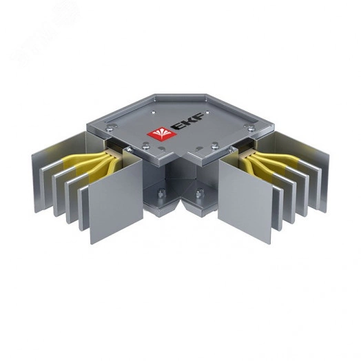 Угловая горизонтальная секция 2000 А IP55 AL      3L+N+PE(КОРПУС)